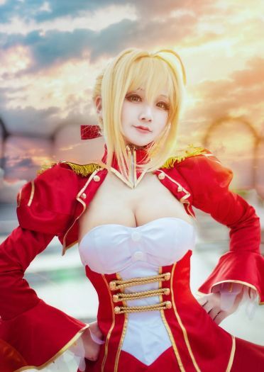 fgo尼禄战斗服 cosplay