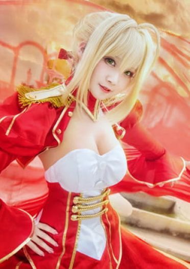 fgo尼禄战斗服 cosplay