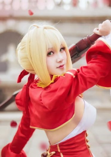fgo尼禄战斗服 cosplay
