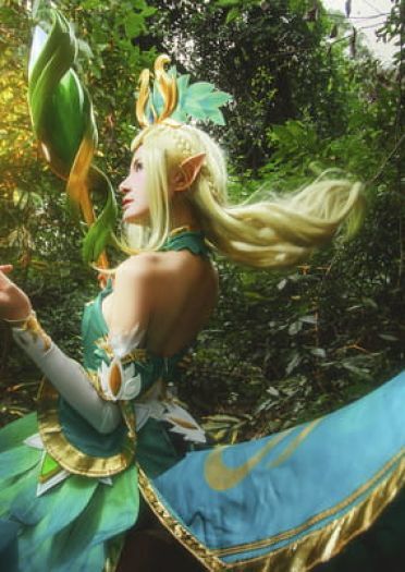 王者荣耀Cosplay——王昭君-精灵公主