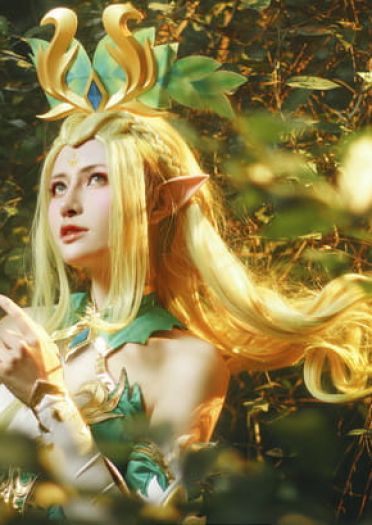 王者荣耀Cosplay——王昭君-精灵公主