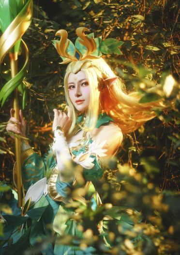 王者荣耀Cosplay——王昭君-精灵公主