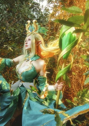 王者荣耀Cosplay——王昭君-精灵公主