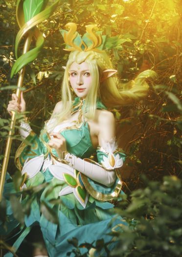 王者荣耀Cosplay——王昭君-精灵公主