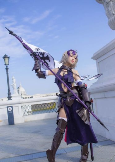 黑贞德X黑Saber cosplay