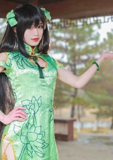 #王者荣耀#孙尚香同人旗袍#