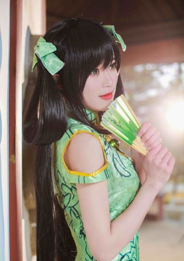 #王者荣耀#孙尚香同人旗袍#