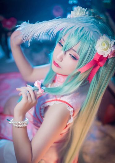初音未来MIKUcos百乐门歌女