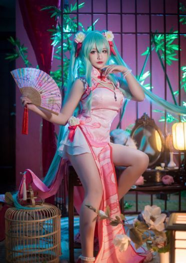 初音未来MIKUcos百乐门歌女