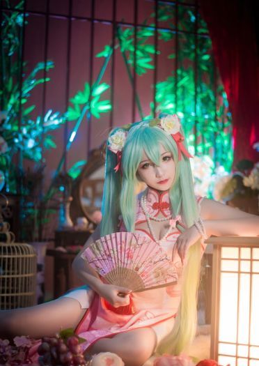 初音未来MIKUcos百乐门歌女