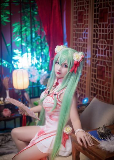 初音未来MIKUcos百乐门歌女