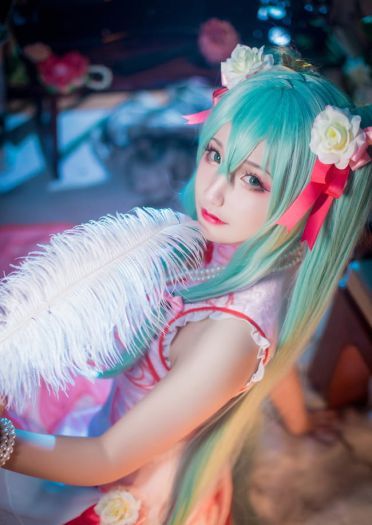 初音未来MIKUcos百乐门歌女