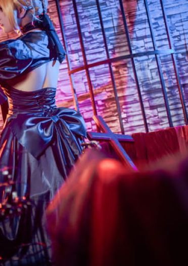 Fate/Grand Order 黑saber cosplay
