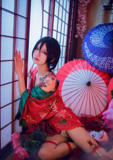 艳汉 吉原诗郎 cosplay