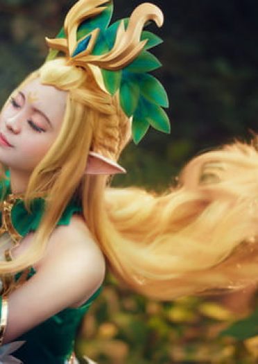 王者荣耀 王昭君 精灵公主 cosplay(1)