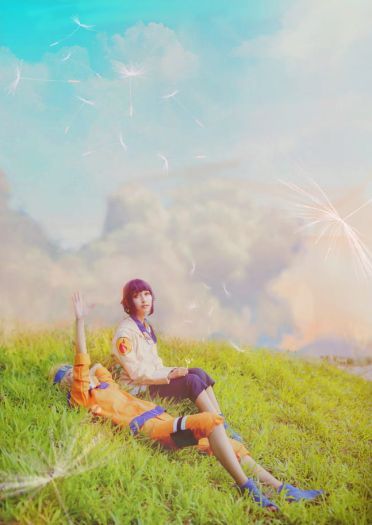 火影忍者 日向雏田漩涡鸣人cosplay图片(1)