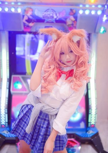 《Fate/Grand Order》玉藻前cosplay