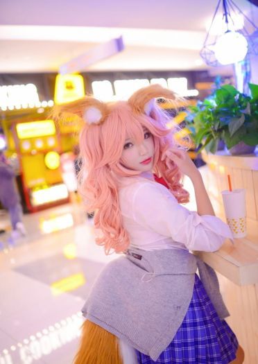 《Fate/Grand Order》玉藻前cosplay