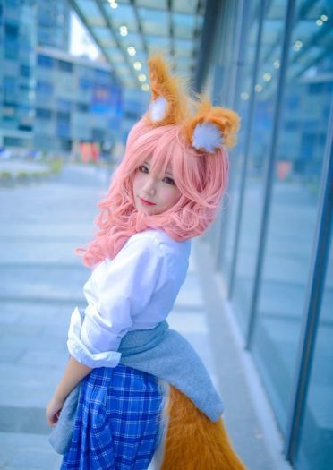 《Fate/Grand Order》玉藻前cosplay