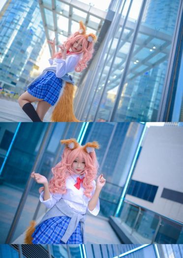 《Fate/Grand Order》玉藻前cosplay