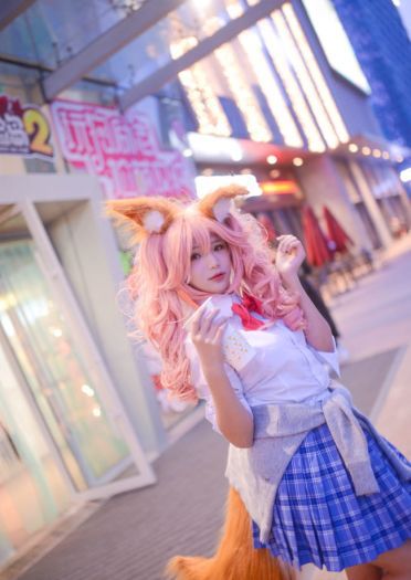 《Fate/Grand Order》玉藻前cosplay