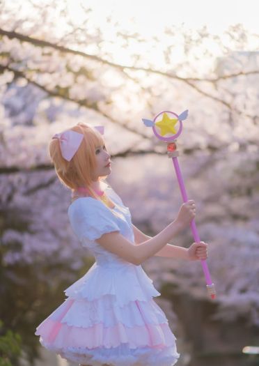 魔卡少女樱 木之本樱 cosplay图片(1)