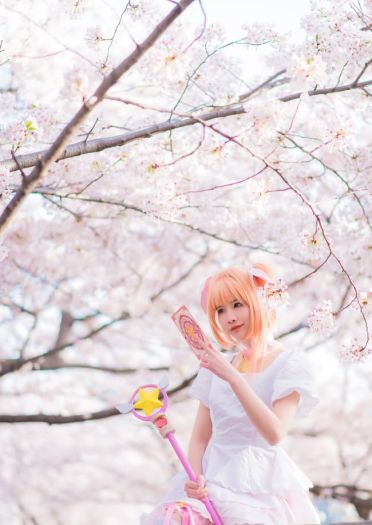魔卡少女樱 木之本樱 cosplay图片(1)