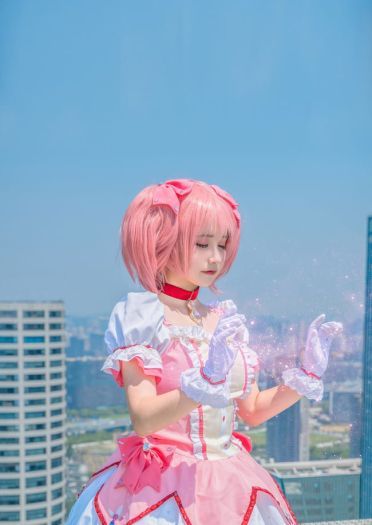 魔法少女小圆 鹿目圆香cos