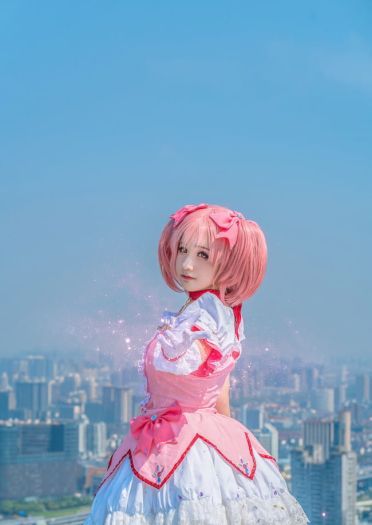 魔法少女小圆 鹿目圆香cos