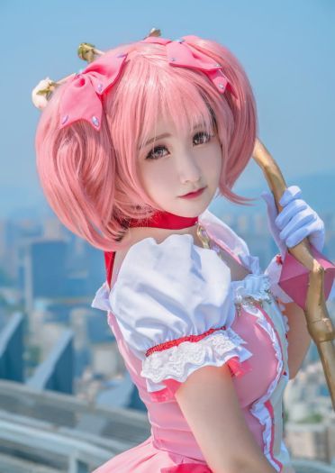 魔法少女小圆 鹿目圆香cos