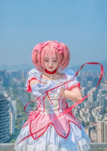 魔法少女小圆 鹿目圆香cos