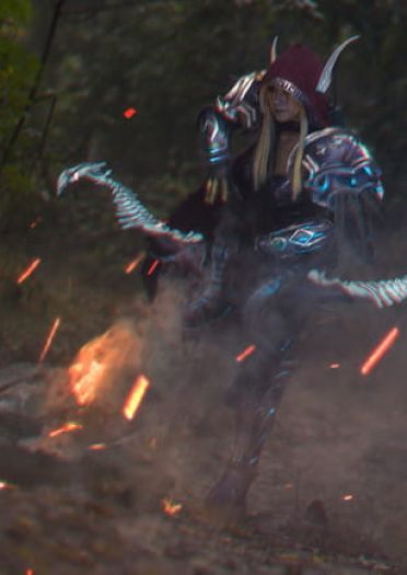 魔兽世界7.0希尔瓦娜斯 cosplay图片