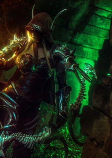 魔兽世界7.0希尔瓦娜斯 cosplay图片