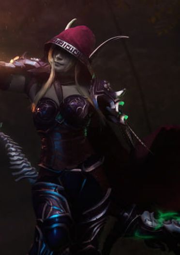 魔兽世界7.0希尔瓦娜斯 cosplay图片
