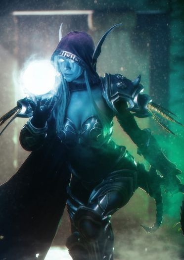 魔兽世界7.0希尔瓦娜斯 cosplay图片