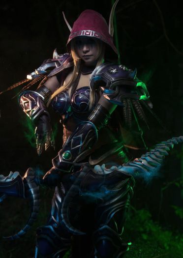 魔兽世界7.0希尔瓦娜斯 cosplay图片