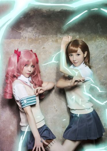 某科学的超电磁炮 御坂美琴&白井黑子 cosplay图片(1)