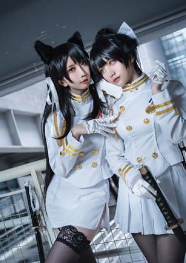 碧蓝航线 高雄&爱宕 cosplay图片
