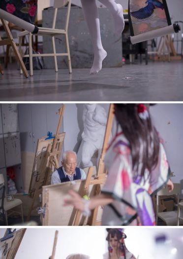 网易手游阴阳师 花鸟卷cosplay 图片(1)