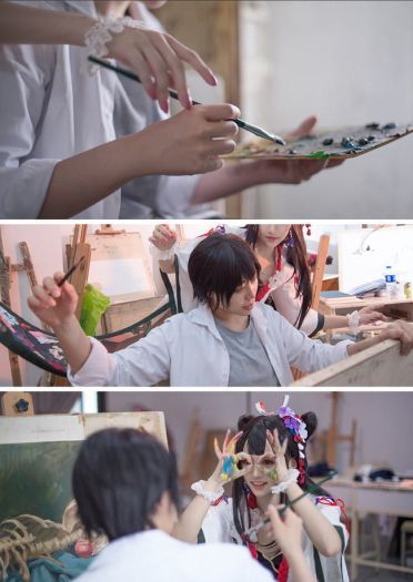 网易手游阴阳师 花鸟卷cosplay 图片(1)