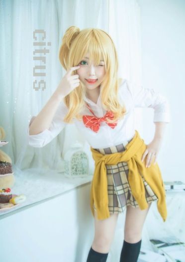 citrus柑橘味香气 蓝原柚子&蓝原芽衣cosplay图片