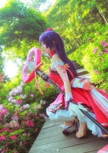 王昭君 偶像歌手 cosplay图片