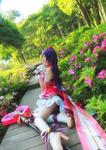 王昭君 偶像歌手 cosplay图片