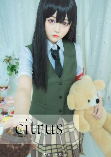 citrus柑橘味香气 蓝原柚子&蓝原芽衣cosplay图片