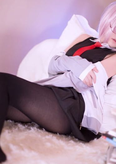 Fate/Grand Order 盾娘玛修 cosplay图片