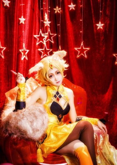 王者荣耀cosplay妲己原皮