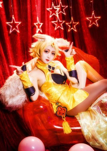 王者荣耀cosplay妲己原皮