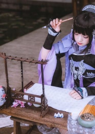 剑三 万花双人 cosplay