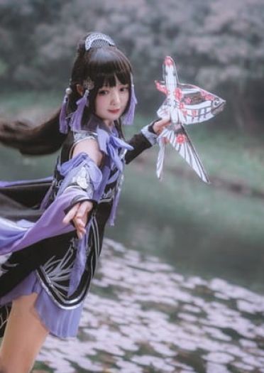 剑三 万花双人 cosplay