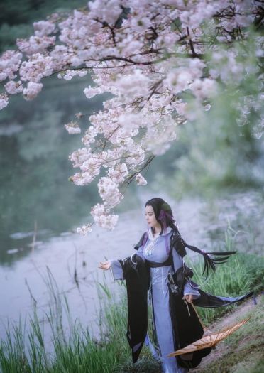 剑三 万花双人 cosplay